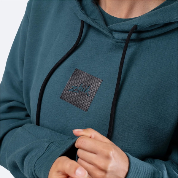 2026 Zhik Womens Carbon Hoodie HDI-0022-W-TEA - Teal